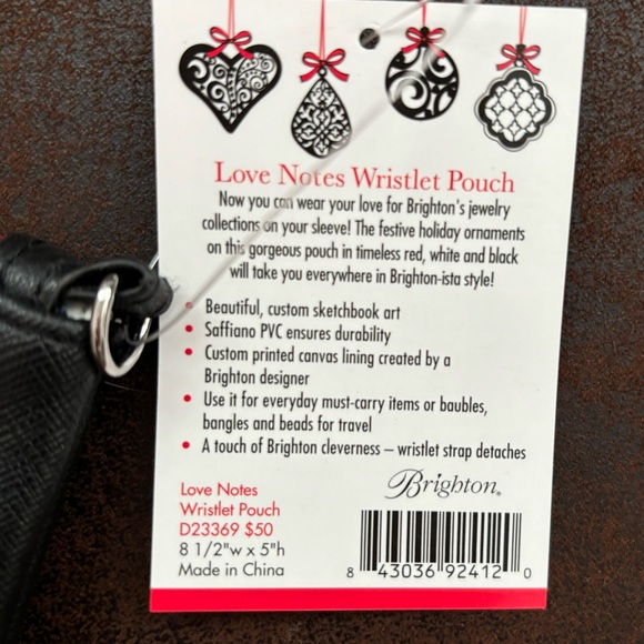 **Brighton, new love, note, tote, and matching wristlet both knew - Picture 11 of 11